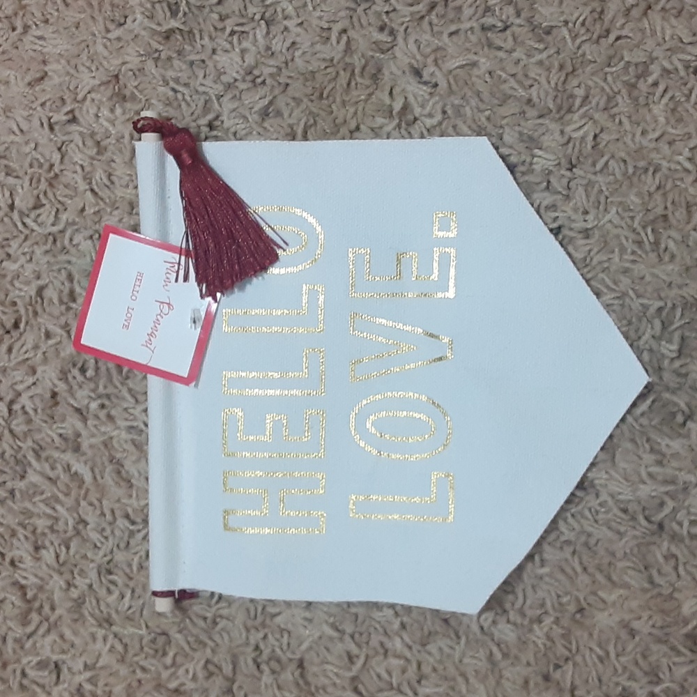 Mini Banner 'Hello Love'